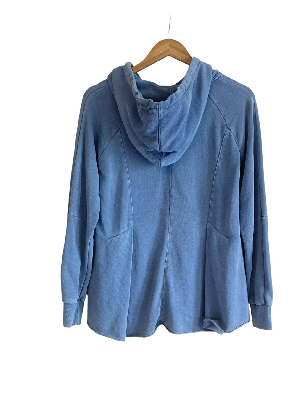 Pilcro & the Letterpress Anthropologie Flynn Peplum Seam Swing Pullover Hoodie - Picture 3 of 11